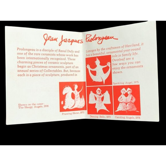 Haviland Limoges Sleepy Angels  1976 Christmas Ornament Jean Jacques Prolongeau - Picture 5 of 7